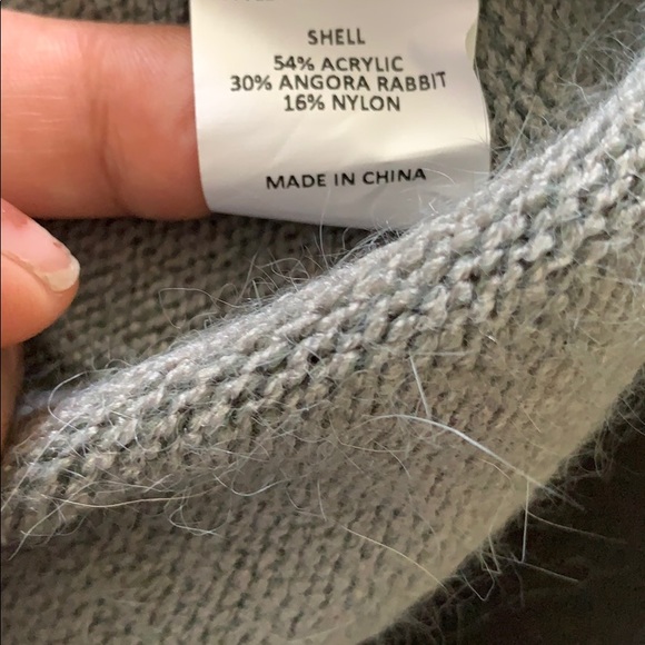 Code X Mode Light Grey Fuzzy Knit - Picture 6 of 6